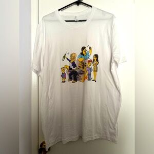 The Mick (drawn as Simpsons)unisex 
 T-shirt XL